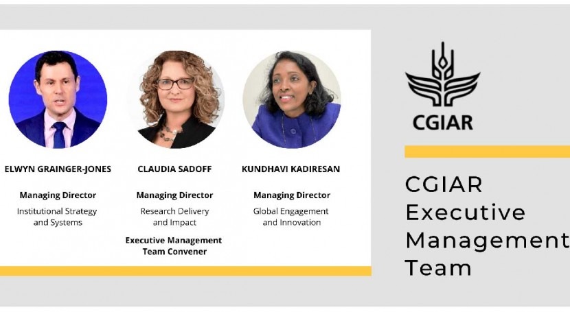 CGIAR appoints its inaugural CGIAR Executive Management Team