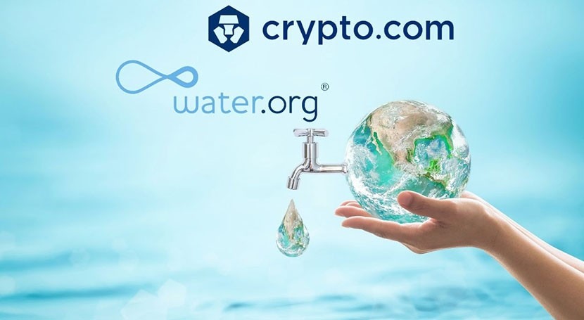 Crypto to donate $1 million to Water.org