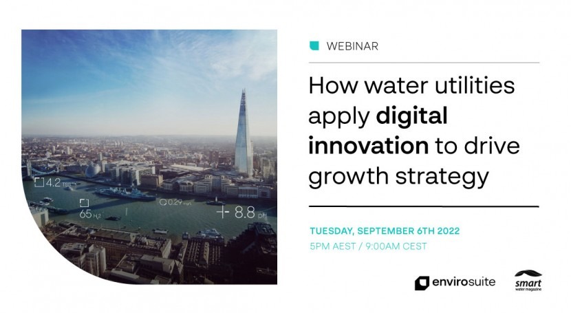 Webinar: How water utilities apply digital innovation to drive growth strategy