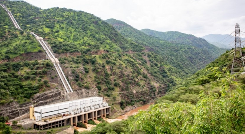 Voith equips the Ethiopian hydropower plant Gilgel Gibe II with intelligent solutions