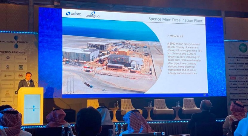 Tedagua to present its experience in desalination at the MENA Desalination Projects Forum