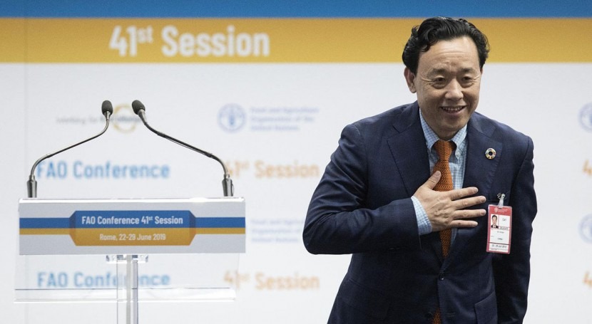 QU Dongyu of China re-elected FAO Director-General