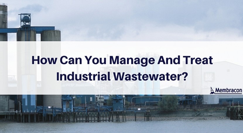How can you manage and treat wastewater