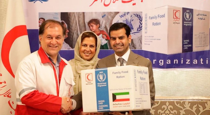Kuwait and Poland support WFP response to floods in Iran