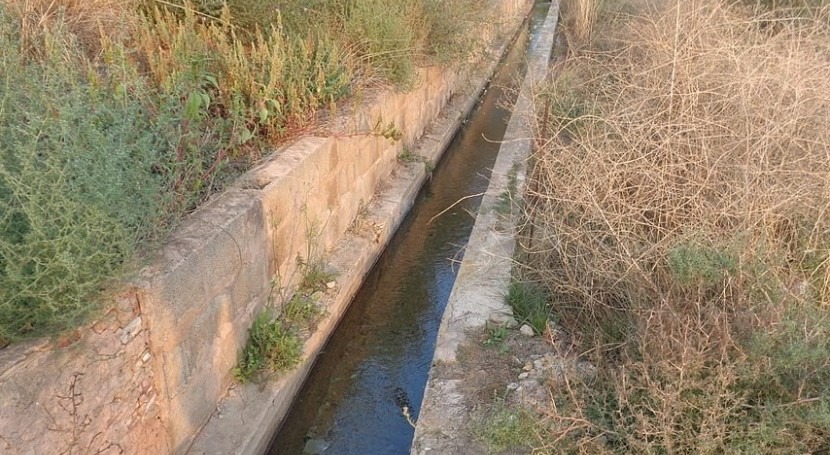 What is an irrigation ditch?