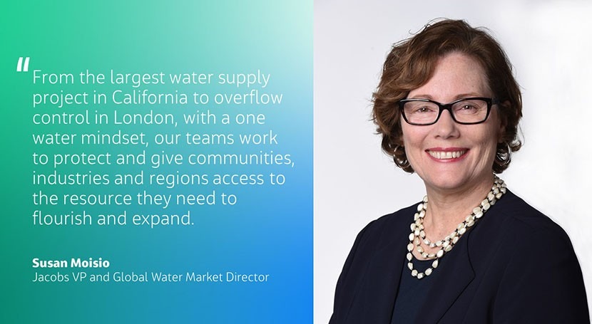 Susan Moisio named Jacobs Global Vice President and Water Market Director