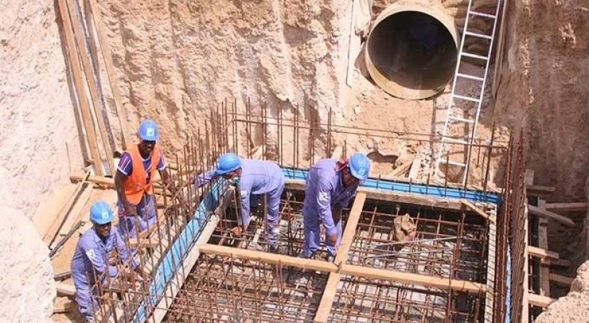 DEWA completes 80% of Lusaily reservoir to increase water storage capacity in Dubai to 1002 MIG