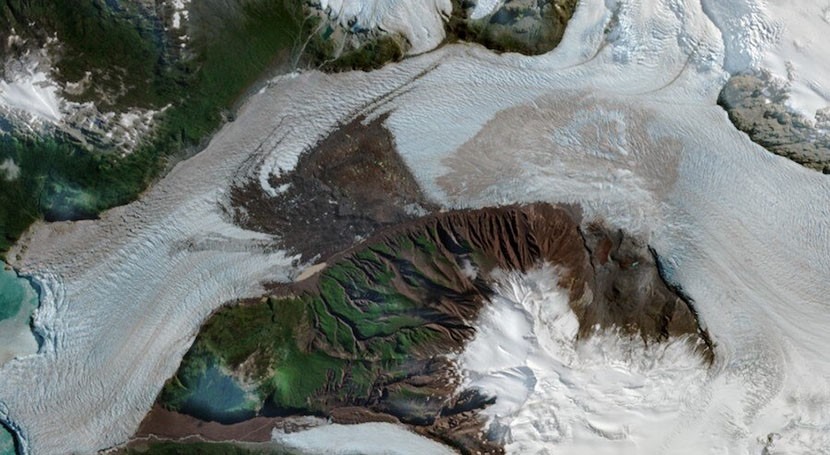 Study finds that landslides can have major impact on glacier melt and movement