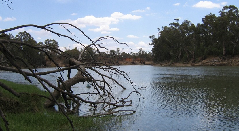 Murray River (Wikipedia/CC). What is the longest river in Australia?