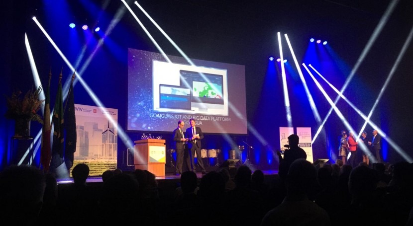 GoAigua category winner of the Aquatech innovation award 2019