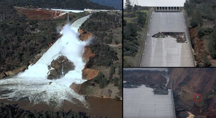Oroville Dam quakes related to spillway discharge