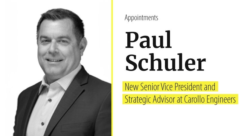 Paul Schuler rejoins Carollo Engineers in senior advisor role