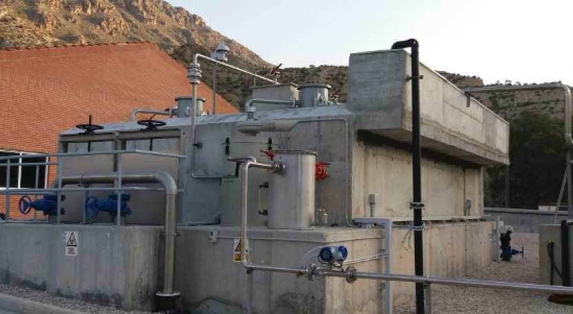 The UASB anaerobic reactor designed by ACCIONA Agua and Esamur has been operating for over year