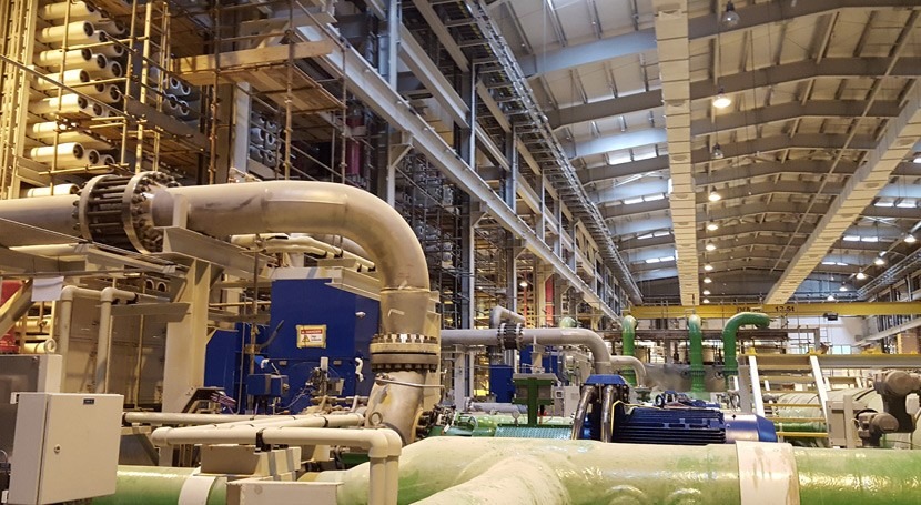 Sacyr starts operations at the desalination plant in Sohar, Oman