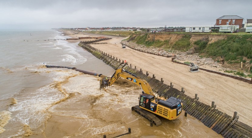 Vast sand scheme to protect Norfolk coast from flooding