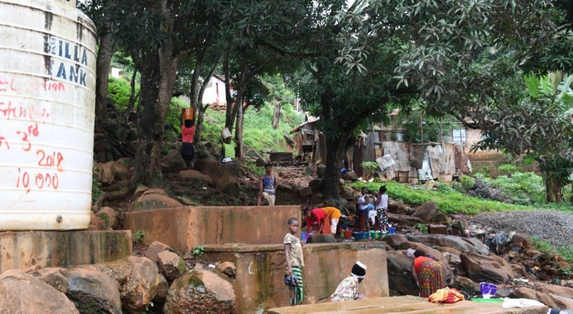With reservoirs at risk, Sierra Leone capital confronts water crisis