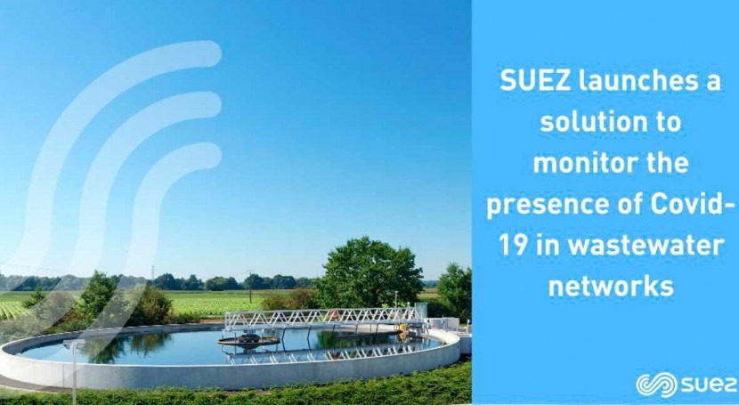 Suez launches solution to monitor SARS-CoV-2 virus in wastewater networks