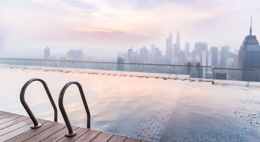 Swimming pools of the rich make cities thirsty, says study