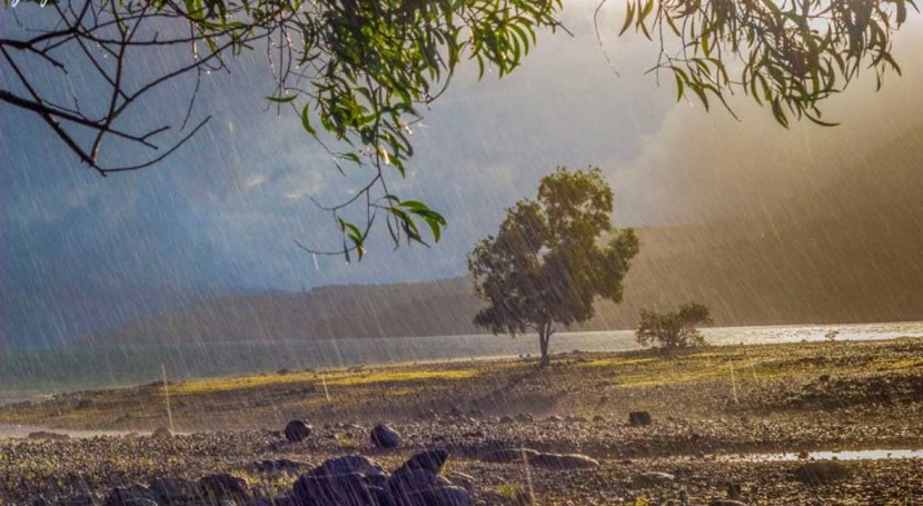 Divining monsoon rainfall months in advance with satellites and simulations
