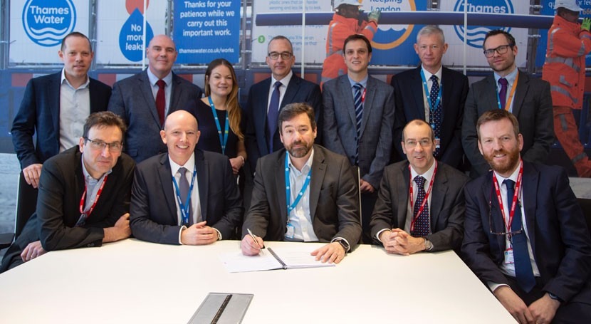 Thames Water signs £200m contract to hit ambitious leakage reduction targets