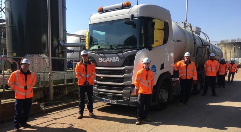 Thames Water hires celebrity truck drivers to deliver key services