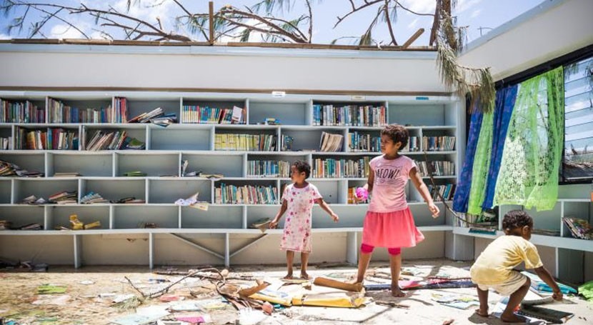 Children in East Asia and the Pacific face the greatest exposure to multiple climate disasters