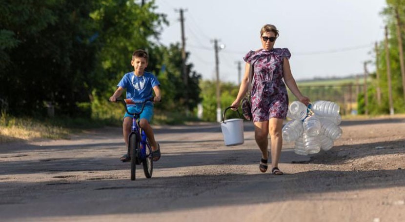1.4 million people without running water across war-affected eastern Ukraine