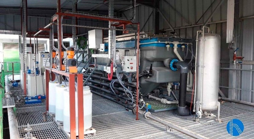 Turnkey project for the treatment of water for industrial processes and wastewater in Tunisia