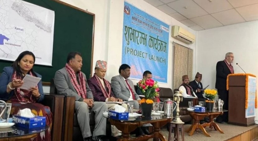 Nepal and the World Bank launch $100M water sector governance and infrastructure project